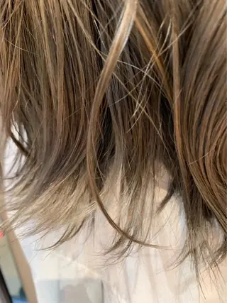 ミディアム カラー 辻堂メンズ特化 YU-YAのヘアスタイル