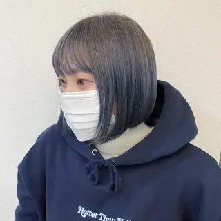 ミディアム ショートヘアとカラー の専門家/もりしーのヘアスタイル