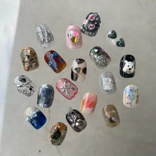 ネイル RooM tani /個性派ニュアンスのネイルデザイン