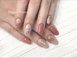 セミロング m kaori𓃟のネイルデザイン