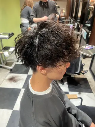 ショート パーマ メンズ 🎧メンズパーマ特化 /RUI🎧のヘアスタイル