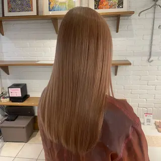 ロング 🌟デザインカラー 🌟コノミ🌟のヘアスタイル