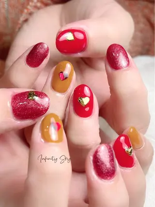 ネイル infinity skyのネイルデザイン