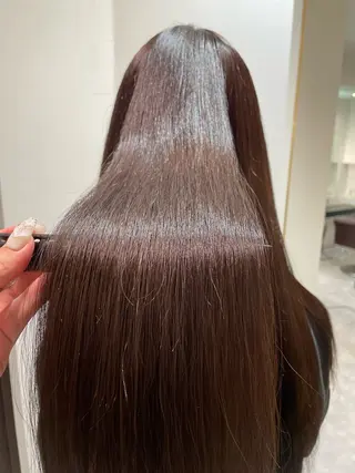 ロング カラー 👑艶髪/カラー/ アレンジ/特化👑のヘアスタイル