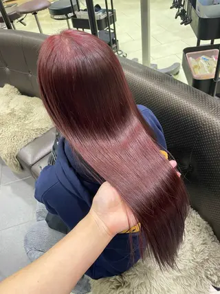 ロング 艶髪カラー🫧 髪質改善🪽萩原のヘアスタイル