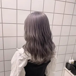 セミロング カラー 🎨透明感モテカラー DAIKI🎨のヘアスタイル