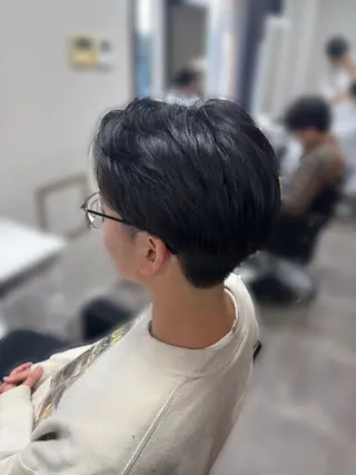 ショート アンククロス横浜関内店所属・ブリーチカラーカット /miinaのヘアスタイル