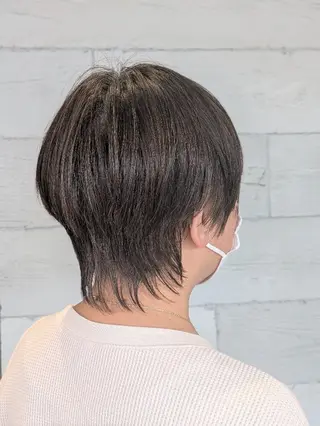 ショート 山田 愛/川中島/縮毛矯正のヘアスタイル