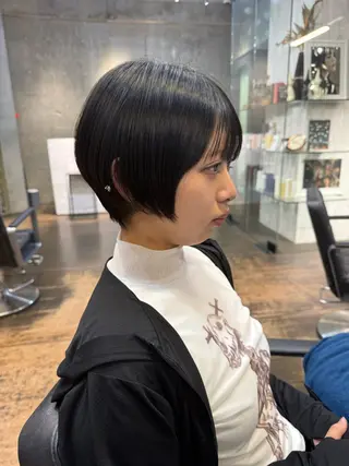 ショート ROBBY表参道所属・木村【似合わせ ショート】無料✨のヘアスタイル
