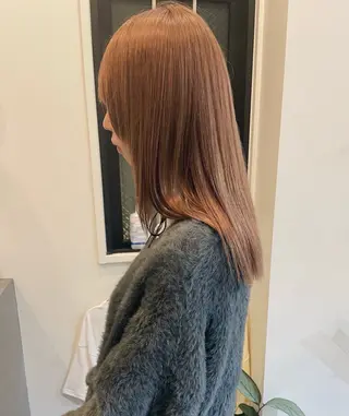 セミロング カラー ボブ／パーマ指名 No. 1🍃れんとのヘアスタイル