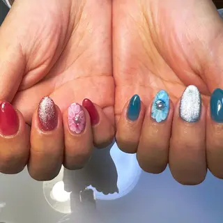 ネイル Crea la Luce宗像店所属・武藤 茉紀のネイルデザイン