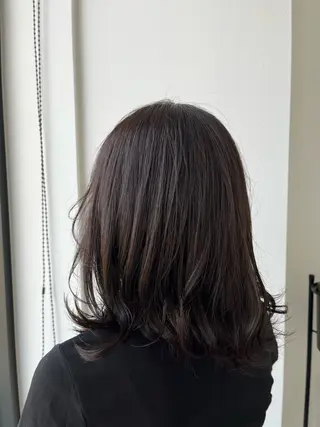 カラー MINENO🌼 パーマ⚡️ブリーチのヘアスタイル