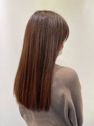 セミロング 🦋🫧艶髪縮毛矯正 🫧🦋なおのヘアスタイル