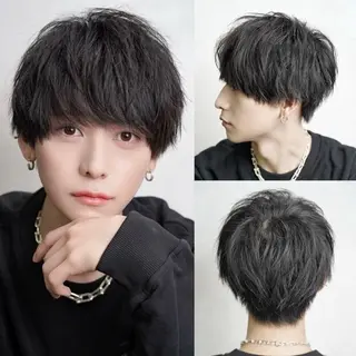 メンズ リタッチ モデル募集/栗原優希のヘアスタイル