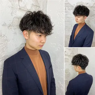 パーマ メンズ メンズサロン IVY 池袋のヘアスタイル