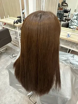 ロング カラー Agu hair muta 大牟田所属・スタイリスト 大山佑将のヘアスタイル