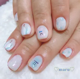 ネイル まるみ ♡のネイルデザイン