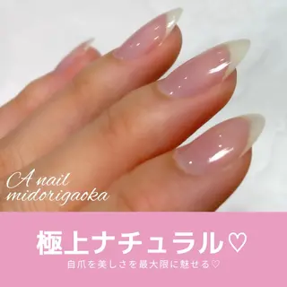 ネイル 大人可愛い高技術ネイ ル♡美爪A nailのネイルデザイン