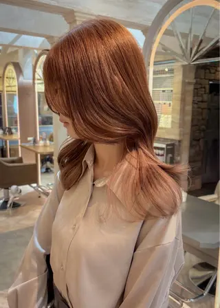 ロング カラー グレージュ|くすみ× 透明感|kazutoのヘアスタイル