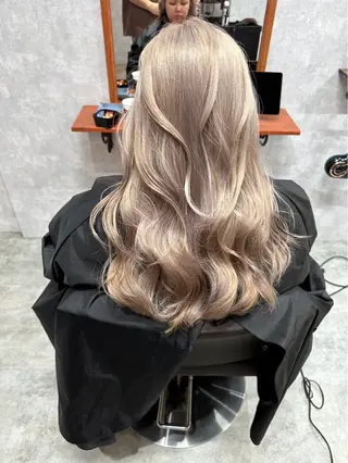 ロング カラー C'LD Hair Produce【シールドヘアープロデュース】所属・シールドヘアー/那覇 /縮毛矯正/ブリーチのヘアスタイル