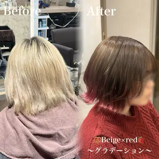 ショート カラー Yuna 🪐PSY【サイ】のヘアスタイル