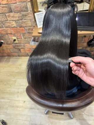 ロング 古川 流久のヘアスタイル