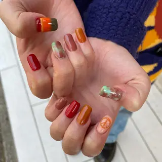 ネイル 新井 ひなののネイルデザイン