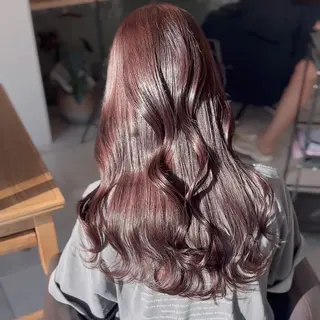 セミロング カラー ブリーチなし/レイヤ ー特化🌈Tommyのヘアスタイル