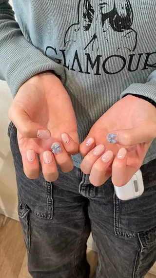 ネイル 暖色カラー/ネイル ナナコ💌のヘアスタイル