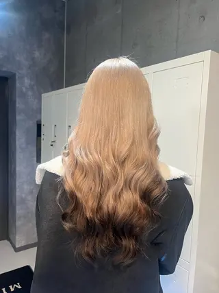 ロング pink hair 🩷mayu🩷のヘアスタイル