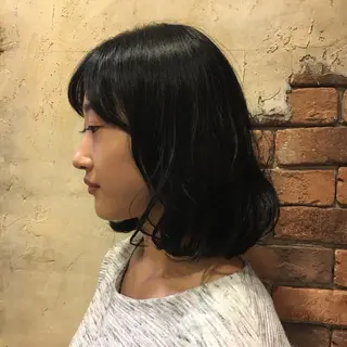 ミディアム カラー パーマ 込山 瑞帆のその他イメージ