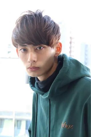 ショート メンズ ✨透明感カラー 恵比寿HAYATO✨のヘアスタイル