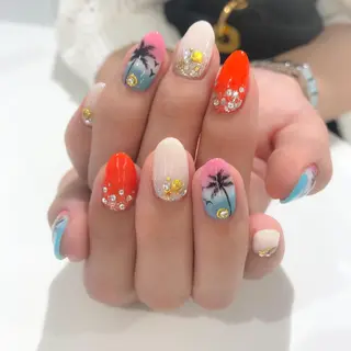 ネイル 🎀1/28ご予約 ◎ 本田 知美🎀のネイルデザイン