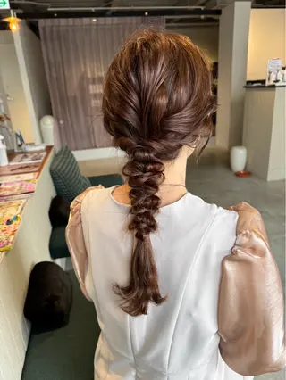 ヘアアレンジ 園田 朱理のヘアスタイル
