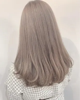 ロング カラー Lolonois梅田 スタッフのヘアスタイル
