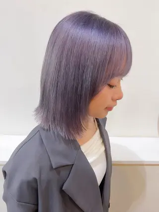 ミディアム SET-UP Yurukiのヘアスタイル