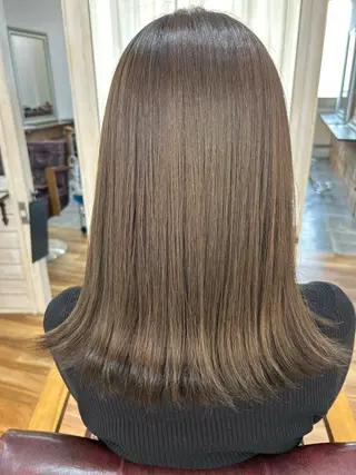 セミロング カラー PARU HAIR SALON所属・似合わせ特化美容師 ✂︎PINAのヘアスタイル