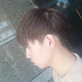 ショート メンズ 顔まわりデザイン🌿 ふじこのヘアスタイル