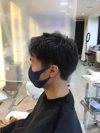 ショート メンズ 柳澤 和也のヘアスタイル