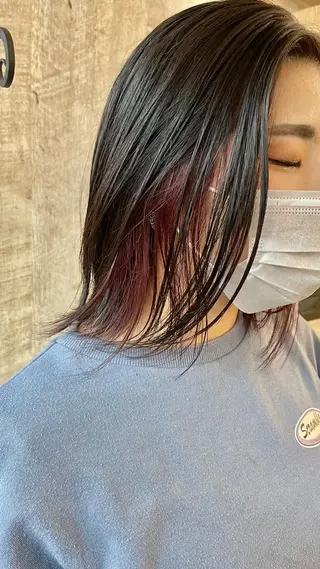 カラー 🇰🇷韓国ヘア 🇰🇷ナミユウのヘアスタイル