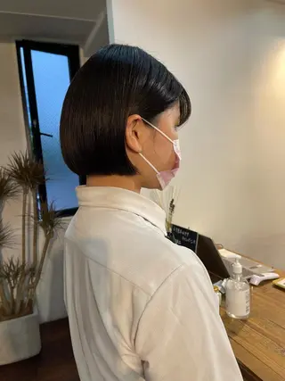 ショート a rikaのヘアスタイル