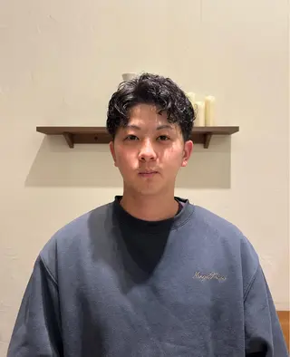 ショート パーマ 🫧ニュアンスカラー 🫧横田 冴🫧のヘアスタイル