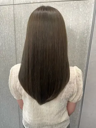 ロング Moka モデル募集のヘアスタイル