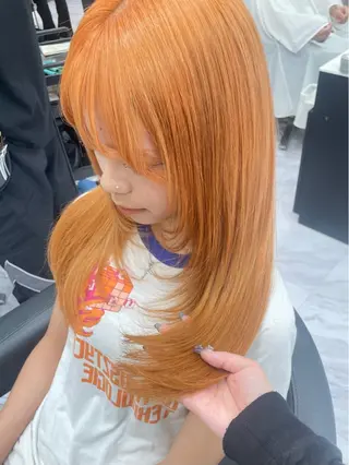 ロング カラー 🍒KUMAGAI 🍒のヘアスタイル