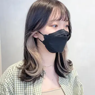 ミディアム カラー カラー系/カット特化 🟠オオタキマサシのヘアスタイル