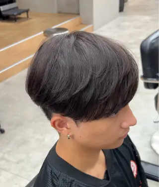 ショート パーマ メンズ メンズパーマ/ 新潟駅/佐藤裕のヘアスタイル