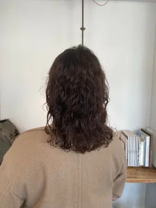 ミディアム カラー パーマ vahan所属・vahan✂︎ 小林未果🕊のヘアスタイル