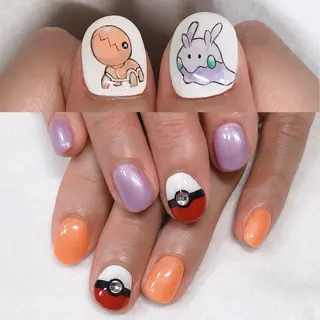 ネイル 東 千夏のネイルデザイン