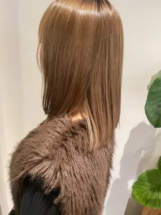 セミロング PRIMA所属・中藤 百恵のヘアスタイル