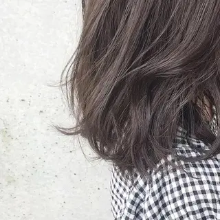 セミロング カラー ヘアアレンジ clan所属・Satsuki ✂︎♡のヘアスタイル